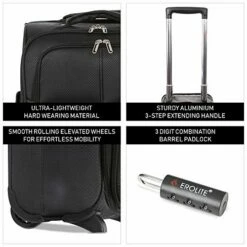 Large Capacity Maximum Allowance 22x14x9 All Parts Carry On Luggage Bag | Rolling Travel Suitcase Lightweight Small Soft Trolley For Women | Approved By Delta, United, Southwest & Many More 13 Large Capacity Maximum Allowance 22x14x9 All Parts Carry On Luggage Bag | Rolling Travel Suitcase Lightweight Small Soft Trolley For Women | Approved By Delta, United, Southwest & Many More -LUGGAGE FACTORY Sales 51pO 1hNG5L