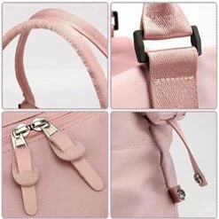 PlasMaller Travel Bag Carry On Sports Gym Duffel Luggage Shoulder Pack For Women (Pink) -LUGGAGE FACTORY Sales 51rPhWtR6DL