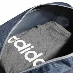 Adidas Graphic Duffel Bag, Legacy Blue Canvas/Signal Pink/Glory Grey, One Size -LUGGAGE FACTORY Sales 51rRmcJP IL