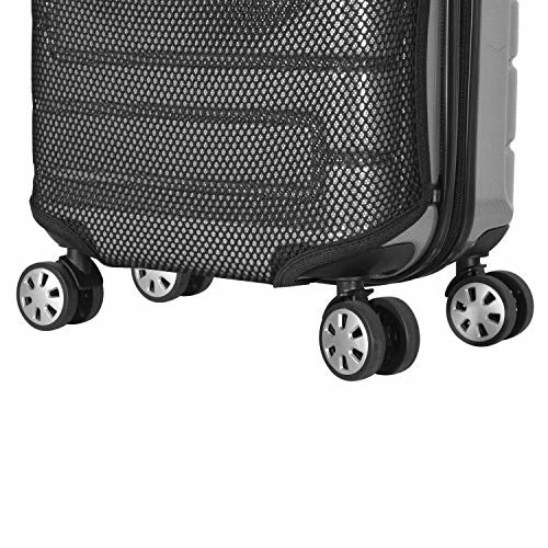 Olympia Nema 18" Carry-on Underseater Spinner W/TSA Lock, Silver 7 Olympia Nema 18" Carry-on Underseater Spinner W/TSA Lock, Silver - Image 5
