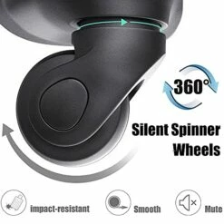 3 Piece Set Luggage Spinner Hardshell Lightweight Durable Suitcase TSA Lock, Women Men Teens Home Outdoor School Travel Carry On Luggage Sets, 20/24/28 Inch Black -LUGGAGE FACTORY Sales 51sDFpJZPvS b83e3e18 361e 48a4 9a12 087fcb14c03a