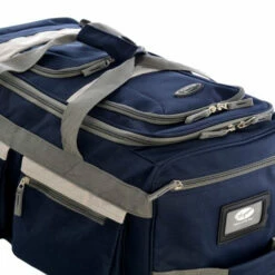 Olympia Luggage 29" 8 Pocket Rolling Duffel Bag, Navy, One Size -LUGGAGE FACTORY Sales 51ud1XASToL
