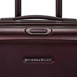 Briggs & Riley Sympatico Hardside International Spinner Luggage, Plum, 21-Inch Carry-On -LUGGAGE FACTORY Sales 51vV2y3mRYL