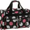 Rockland Duffel Bag, Multi/Pink Dot, 19-Inch -LUGGAGE FACTORY Sales 51w5 iVbFxL