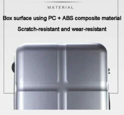 Suitcase, Lightweight, Large 28-Inch Hard-Shell Aluminum Alloy Suitcase, 4 Spinner Wheels, Abs Luggage Travel Trolley, Silver, 20 Inch -LUGGAGE FACTORY Sales 51yRqqHzgUL dddc58f4 06a2 496e 95a4 d054d143815c