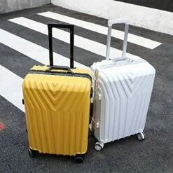 New Aluminum Frame Rolling Luggage Women Travel Bag Trolley Suitcase Carry On Luggage,Silver,24 -LUGGAGE FACTORY Sales 51yRzbvYygL 66fbb216 ffa6 486d b0d5 6e391f65a6a9