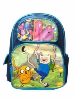 Adventure Time Finn Jake Lady Rainicorn Lumpy Backpack Bag Tote Purse 16" New