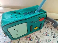 Adventure Time With Finn And Jake Boys And Girls Cartoon Network School Pu Bmo Backpack -LUGGAGE FACTORY Sales 51zZcRpBVtL