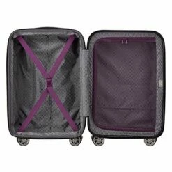DELSEY Paris Comete 2.0 Hardside Expandable Luggage With Spinner Wheels, Purple, Carry-on 21 Inch -LUGGAGE FACTORY Sales 51znz0Wg UL