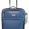 Boardingblue Rolling Personal Item Luggage For Jetblue Sun Country Airlines 16.5" (Navy) -LUGGAGE FACTORY Sales 613IjVzV98L