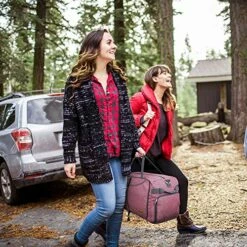 Canway 85L Travel Duffel Bag, Foldable Weekender Bag With Shoes Compartment For Men Women Water-proof & Tear Resistant (Mint Green, 85L) -LUGGAGE FACTORY Sales 615HUY4zaEL