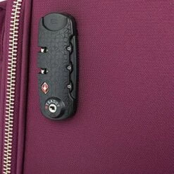 Cloe Carry-On 20 Inch Luggage With 360º-spinner Wheels In Burgundy Red Color 16 Cloe Carry-On 20 Inch Luggage With 360º-spinner Wheels In Burgundy Red Color -LUGGAGE FACTORY Sales 618ZO8sE9EL