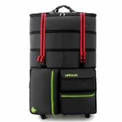 Extra Large Expandable Lightweight Luggage Rolling Duffel Bag (XXL) With Wheels Travelling Foldable Suitcase