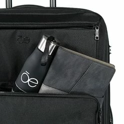 Cloe Carry-On 20 Inch Hybrid Luggage With 360º-spinner Wheels In Black Color -LUGGAGE FACTORY Sales 61CA qIE7nS