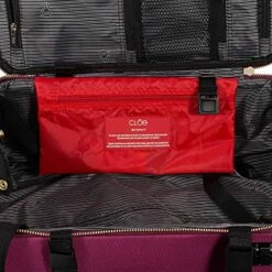 Cloe Carry-On 20 Inch Luggage With 360º-spinner Wheels In Burgundy Red Color 18 Cloe Carry-On 20 Inch Luggage With 360º-spinner Wheels In Burgundy Red Color -LUGGAGE FACTORY Sales 61D5vGLY4uL