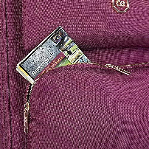 Cloe Carry-On 20 Inch Luggage With 360º-spinner Wheels In Burgundy Red Color 7 Cloe Carry-On 20 Inch Luggage With 360º-spinner Wheels In Burgundy Red Color - Image 5