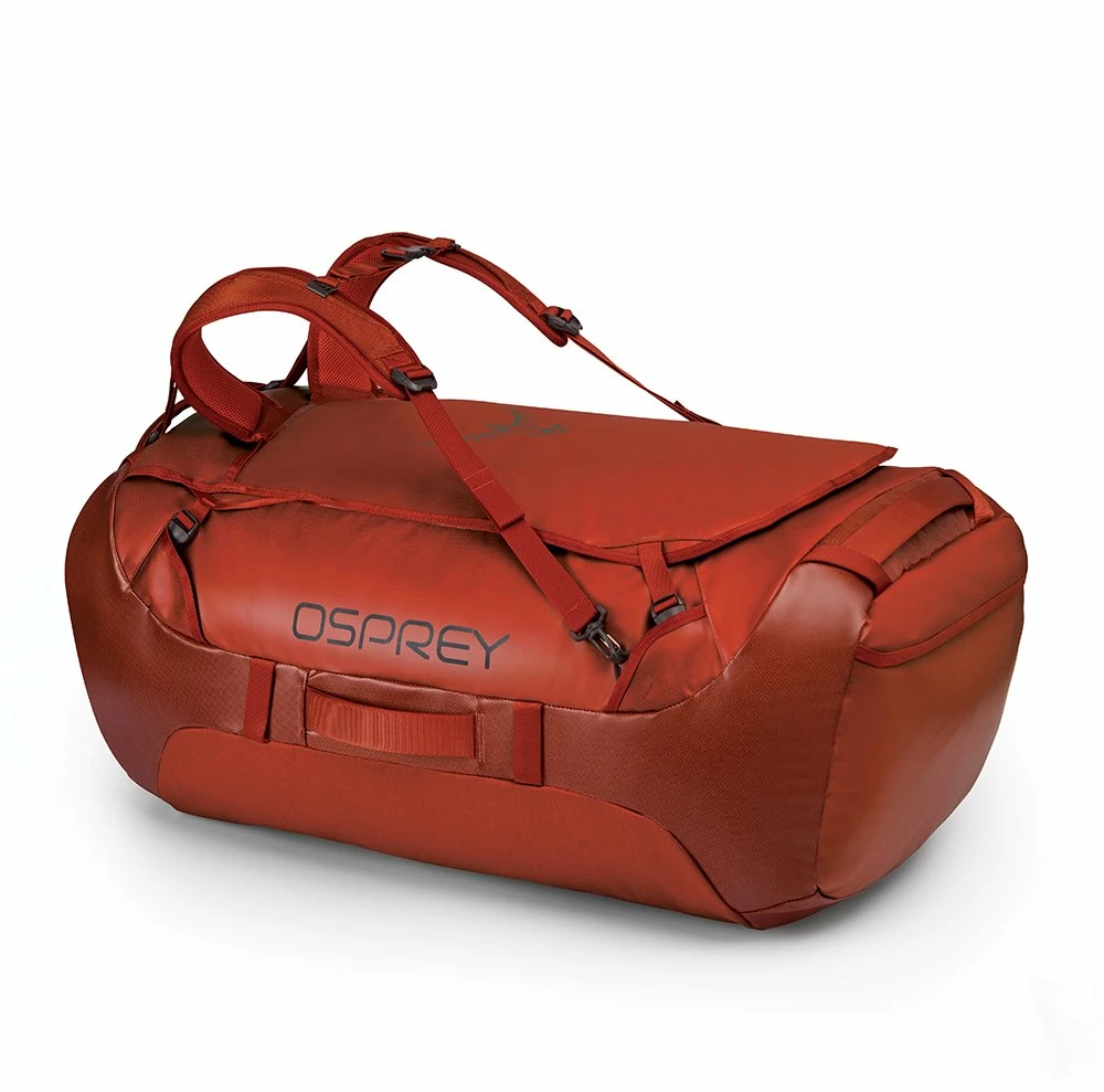 Osprey Packs Transporter 130 Expedition Duffel, Ruffian Red, One Size 5 Osprey Packs Transporter 130 Expedition Duffel, Ruffian Red, One Size - Image 3