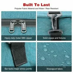 Canway 85L Travel Duffel Bag, Foldable Weekender Bag With Shoes Compartment For Men Women Water-proof & Tear Resistant (Mint Green, 85L) -LUGGAGE FACTORY Sales 61PpFE0FgeL