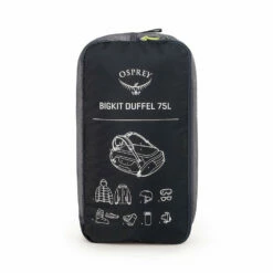 Osprey Packs Bigkit Duffel Bag, Anthracite Black, One Size -LUGGAGE FACTORY Sales 61UVr56JGRL