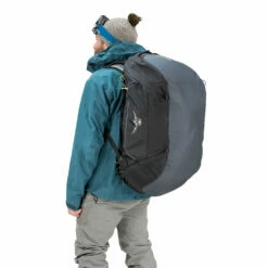 Osprey Packs Bigkit Duffel Bag, Anthracite Black, One Size -LUGGAGE FACTORY Sales 61mB1w2r3lL