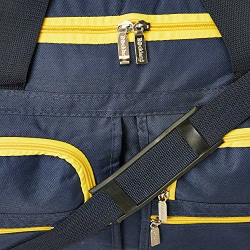 Rockland Rolling Duffel Bag, Navy, 22-Inch 8 Rockland Rolling Duffel Bag, Navy, 22-Inch - Image 6