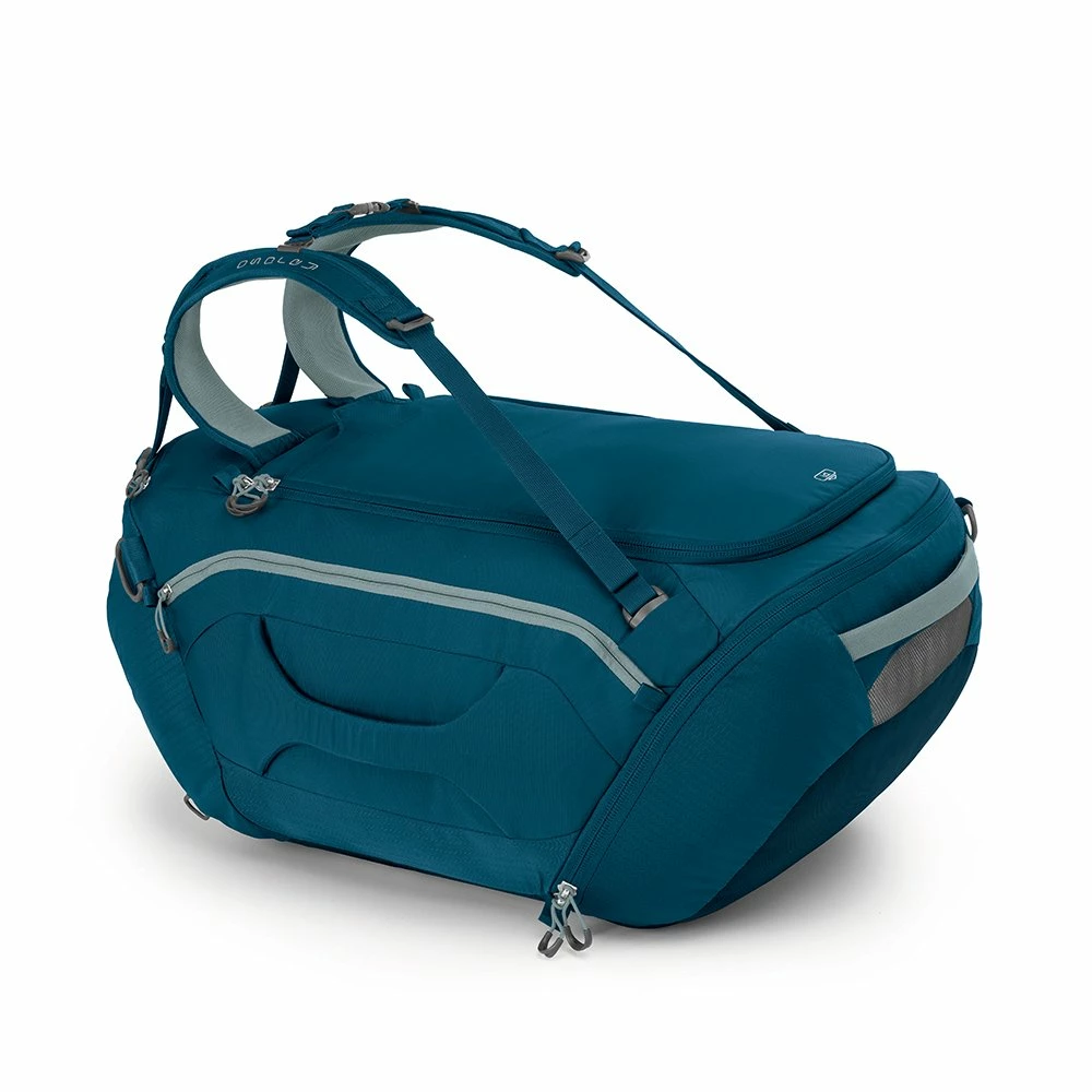 Osprey Packs Bigkit Duffel Bag, Ice Blue, One Size 4 Osprey Packs Bigkit Duffel Bag, Ice Blue, One Size - Image 2