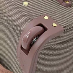 London Fog Kensington II 15" 2-Wheel Under The Seat Bag, Bronze -LUGGAGE FACTORY Sales 61s65cWm5YL