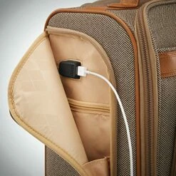 Hartmann Herringbone Deluxe Underseat Carry On Spinner, Terracotta -LUGGAGE FACTORY Sales 61tA09nkQjL