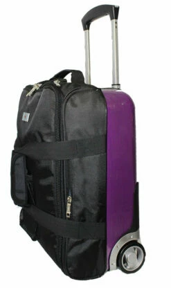 BoardingBlue Rolling Personal Item Hardside Luggage (half) Under Seat 17"12"8"-PP -LUGGAGE FACTORY Sales 61v LzLXqOL