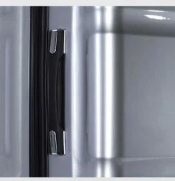 Suitcase, Lightweight, Large 28-Inch Hard-Shell Aluminum Alloy Suitcase, 4 Spinner Wheels, Abs Luggage Travel Trolley, Silver, 24 Inch -LUGGAGE FACTORY Sales 61vM 2Be17yjL