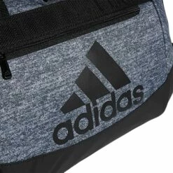Adidas Defender 4 Small Duffel Bag, Jersey Onix Grey/Black -LUGGAGE FACTORY Sales 61wSsuNDHRS