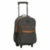 Rockland Luggage 17 Inch Rolling Backpack, Charcoal, One Size 2 Rockland Luggage 17 Inch Rolling Backpack, Charcoal, One Size -LUGGAGE FACTORY Sales 71 6tpwdpUL