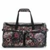 Sakroots Women's New Adventure Rolling Duffel Bag, Graphite In Bloom, One Size 2 Sakroots Women's New Adventure Rolling Duffel Bag, Graphite In Bloom, One Size -LUGGAGE FACTORY Sales 710bNkU7NKL