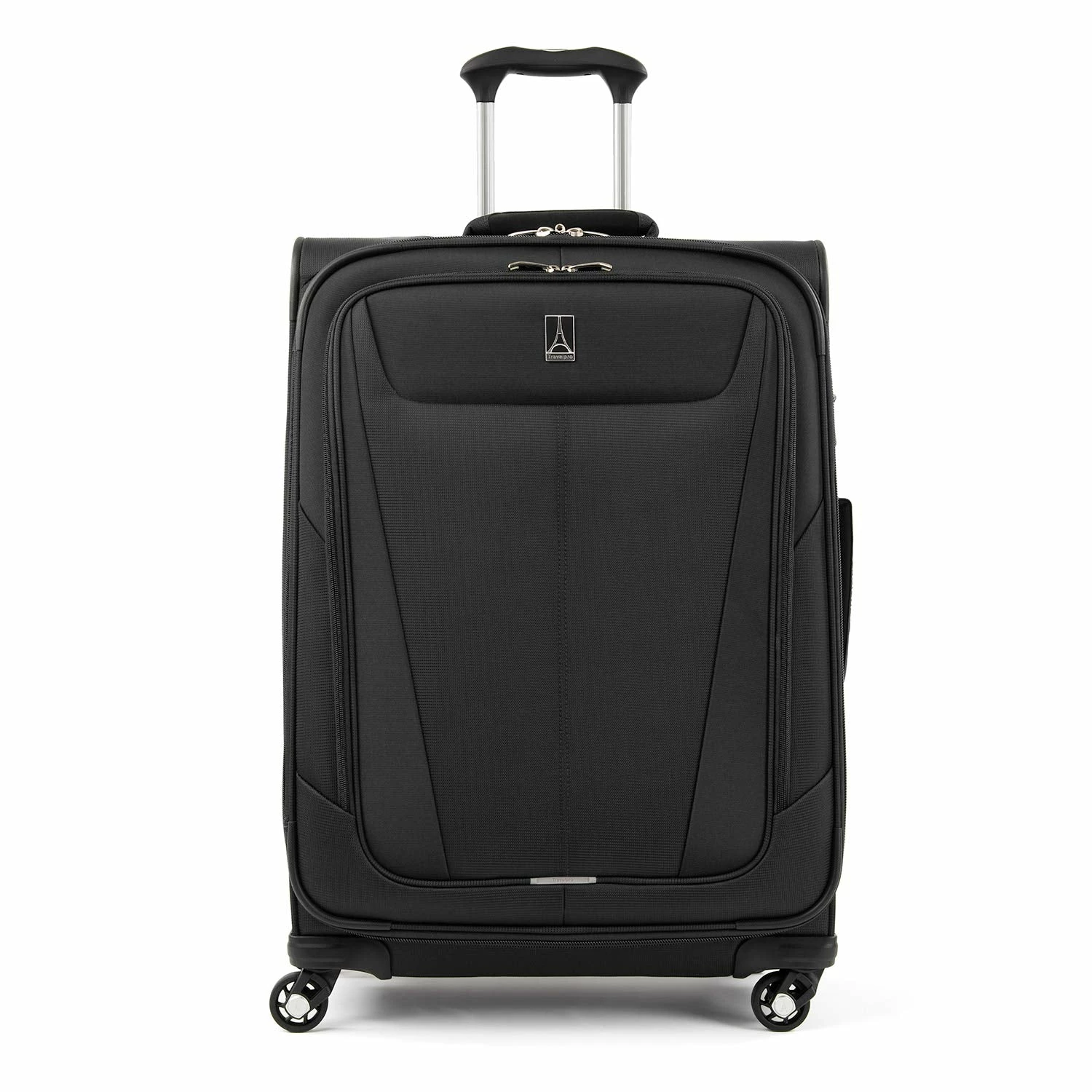Travelpro Maxlite 5 Lightweight Checked Medium 25" Expandable Softside Luggage Black, 25-inch 3 Travelpro Maxlite 5 Lightweight Checked Medium 25" Expandable Softside Luggage Black, 25-inch