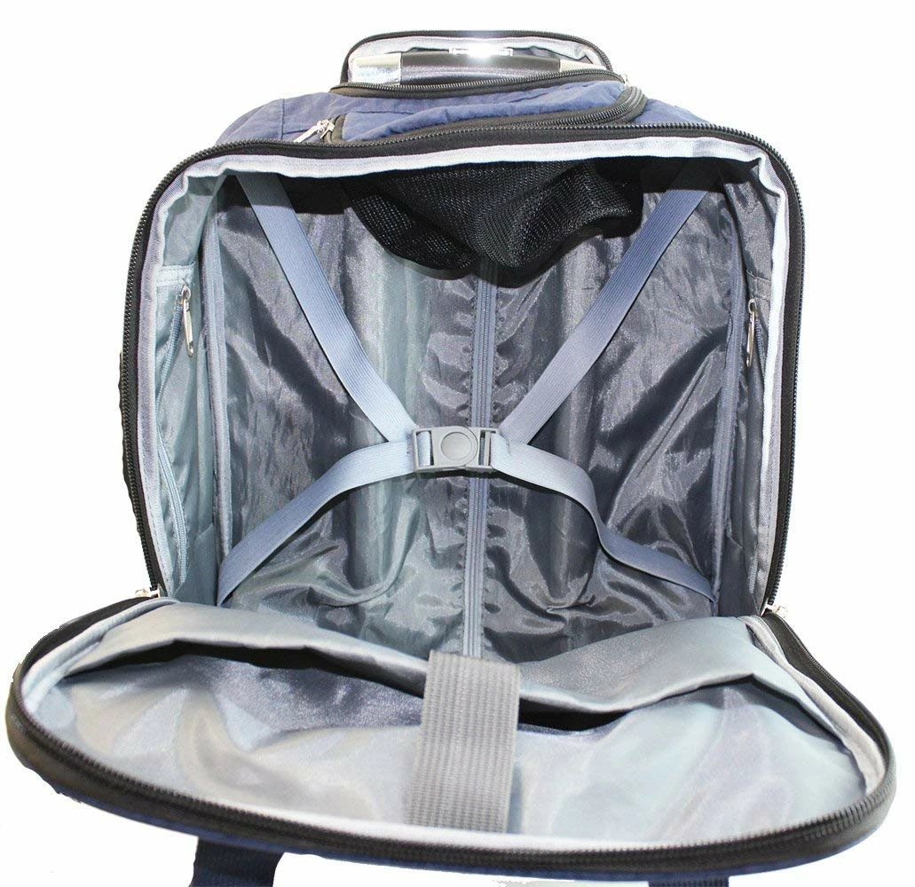 New BoardingBlue Allegiant Air Rolling Free Personal Item Under Seat (Navy) 9 New BoardingBlue Allegiant Air Rolling Free Personal Item Under Seat (Navy) - Image 7