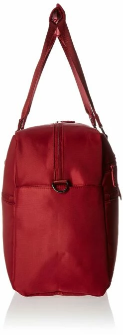 Heys America Unisex Hilite Multi-Zip Boarding Duffel With RFID Red Duffel Bag (Red) -LUGGAGE FACTORY Sales 71J1yw6jd L