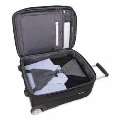 SWISSGEAR Premium Rolling Carry-On 19-inch Luggage | Wheeled Weekend Travel Suitcase | Men's And Women's - Black -LUGGAGE FACTORY Sales 810W i2ITbL