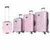 Betsey Johnson 4 Pieces Luggage Set - ABS+PC Hardside Lightweight Durable Rolling Suitcase With Spinner Wheels - Set Includes; 15", 20", 26", 30" 1 Betsey Johnson 4 Pieces Luggage Set - ABS+PC Hardside Lightweight Durable Rolling Suitcase With Spinner Wheels - Set Includes; 15", 20", 26", 30" -LUGGAGE FACTORY Sales 81767 2BSA8YL