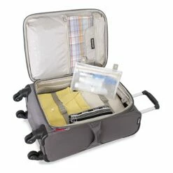 SWISSGEAR 7362 3-Piece Expandable Lightweight Rolling Spinner Luggage Set | Wheeled Travel Suitcases | 20-inch, 24-inch, 28-inch - Gray -LUGGAGE FACTORY Sales 81J8Md4qlnL