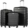COOLIFE Luggage 3 Piece Set Suitcase Spinner Hardshell Lightweight TSA Lock -LUGGAGE FACTORY Sales 81JWQwAV8hL 19218b40 2fd3 482f b995 0d9a0df95724