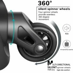 COOLIFE Luggage 3 Piece Set Suitcase Spinner Hardshell Lightweight TSA Lock (sliver3) -LUGGAGE FACTORY Sales 81KxfvFjG 2BL f2848c92 371d 4072 a422 61826a2a79b9