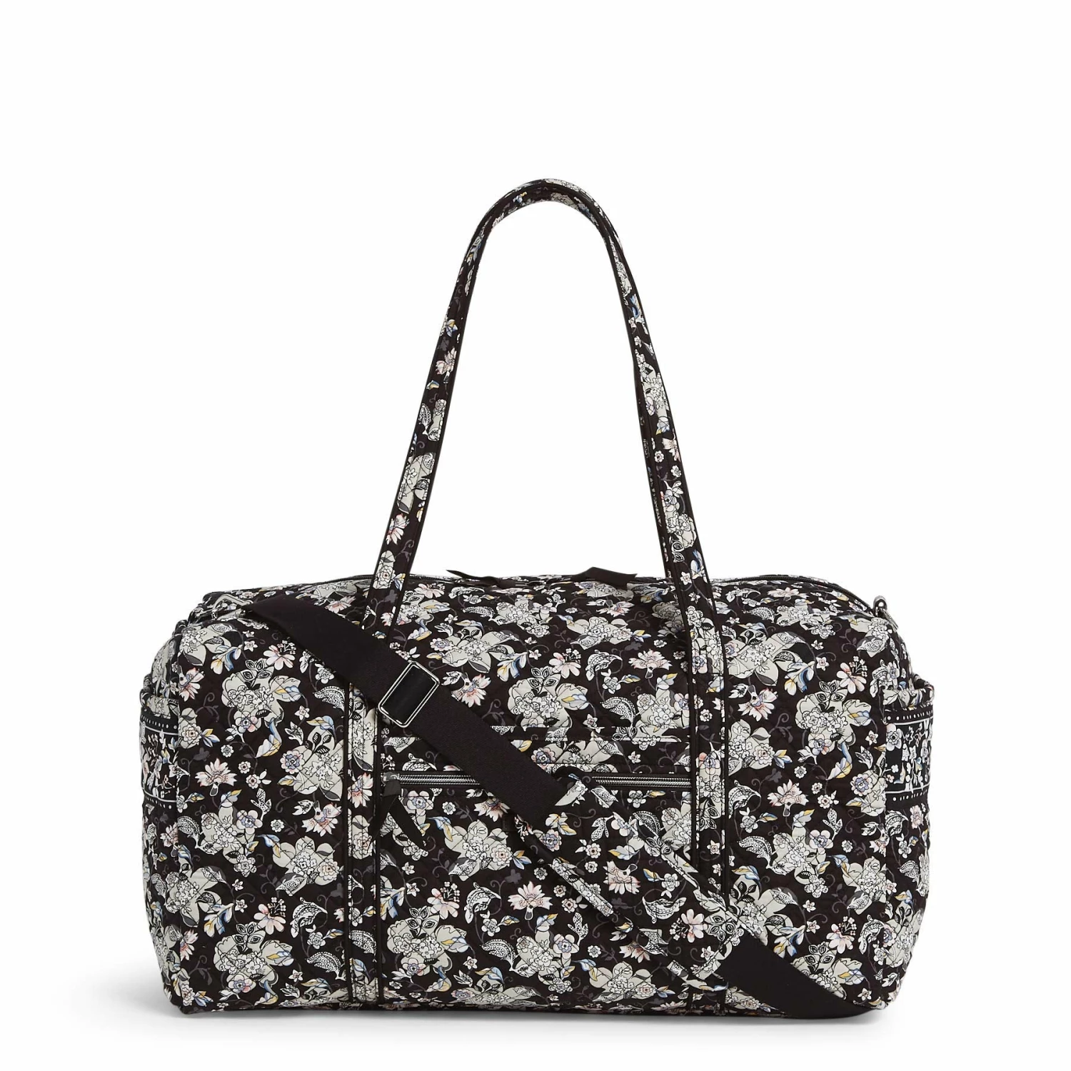 Vera Bradley Women's Signature Cotton Large Travel Duffel Travel Bag, Holland Garden, One Size 6 Vera Bradley Women's Signature Cotton Large Travel Duffel Travel Bag, Holland Garden, One Size - Image 4