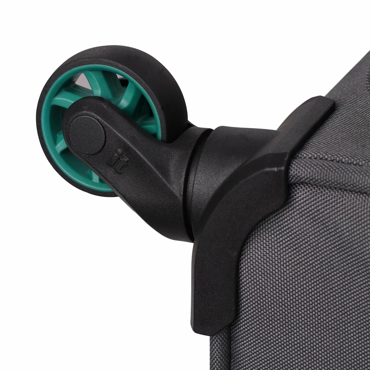 It Luggage Duotone 4 Wheel Lightweight Cabin Suitcase, 53 Cm, 34 L, Teal Green + Steel Grey 8 It Luggage Duotone 4 Wheel Lightweight Cabin Suitcase, 53 Cm, 34 L, Teal Green + Steel Grey - Image 6