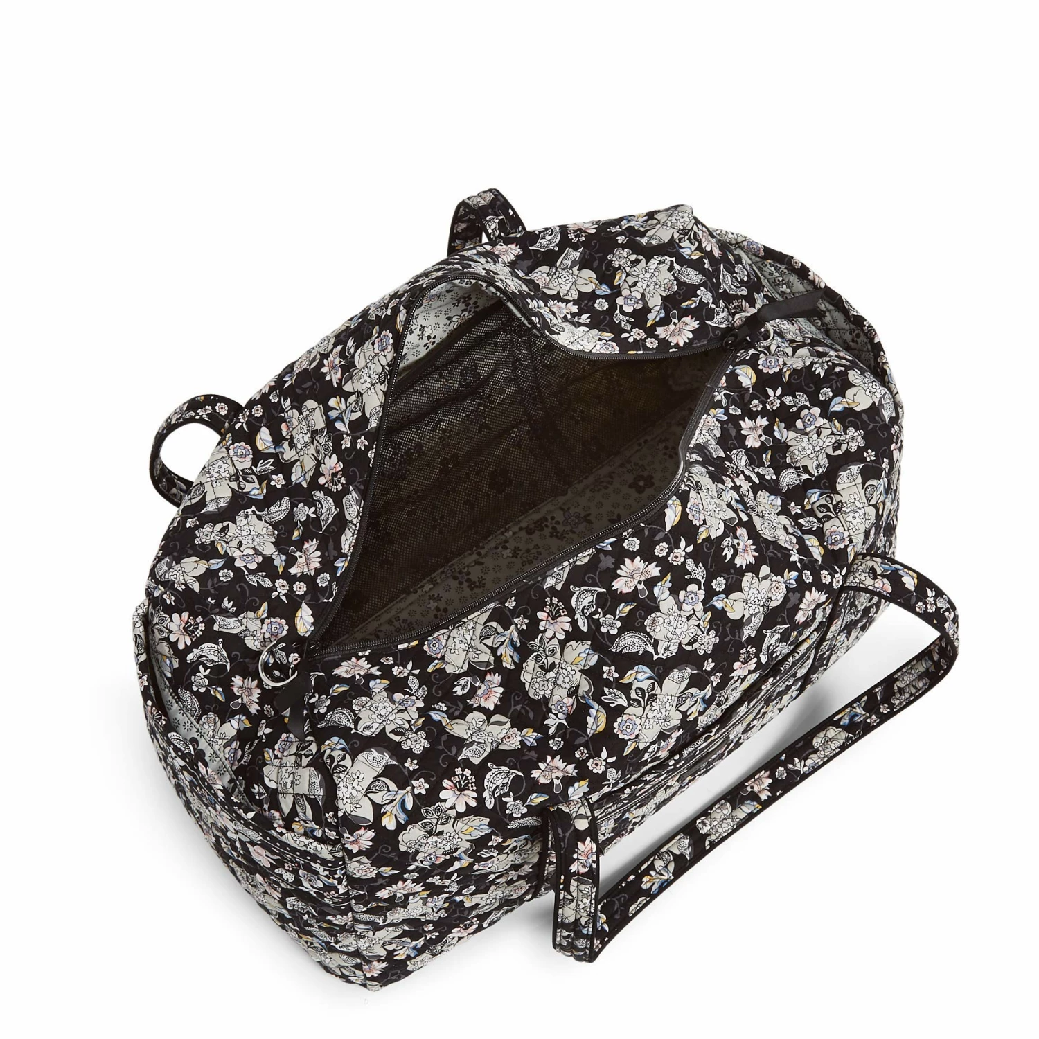 Vera Bradley Women's Signature Cotton Large Travel Duffel Travel Bag, Holland Garden, One Size 7 Vera Bradley Women's Signature Cotton Large Travel Duffel Travel Bag, Holland Garden, One Size - Image 5