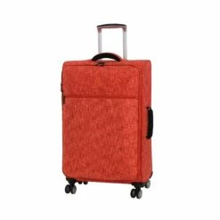 It Luggage Stitched Squares 8 Wheel Lightweight Expandable 5-Piece Set, Orange -LUGGAGE FACTORY Sales 81kVWrwPOOL