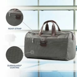 Travelpro Platinum Elite Regional UnderSeat Duffel Bag, Vintage Grey, Medium -LUGGAGE FACTORY Sales 81xIh yh5WL