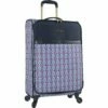 Tommy Bahama Lightweight Spinner Luggage - Expandable Suitcases For Men And Travel With Rolling Wheels, Pink/Blue -LUGGAGE FACTORY Sales 913tLOVzTNL