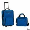 Rockland New Generation 2-Piece Lightweight Carry-On Softsided Luggage Set Blue 2 Rockland New Generation 2-Piece Lightweight Carry-On Softsided Luggage Set Blue -LUGGAGE FACTORY Sales 91LsokgCJwL