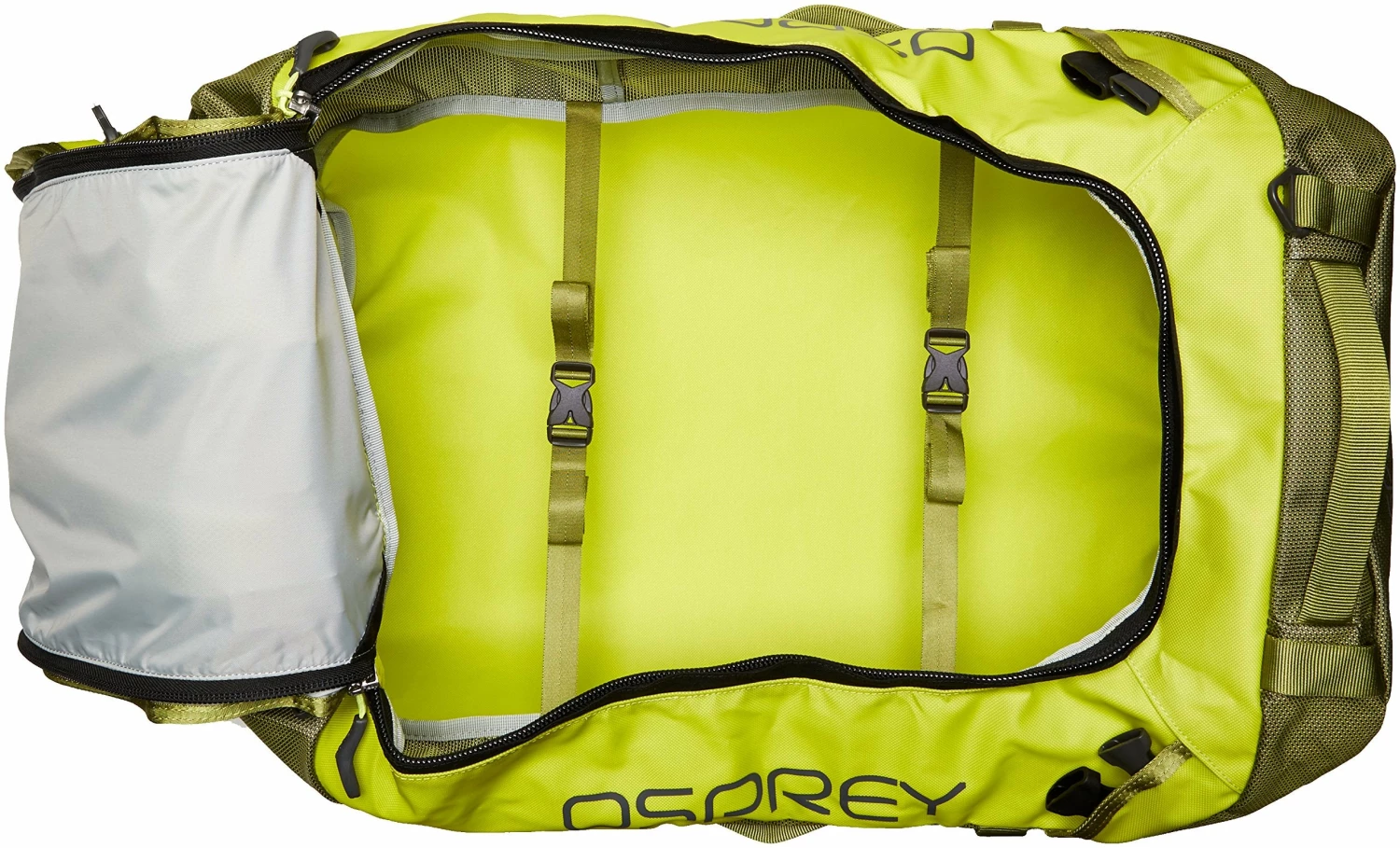 Osprey Packs Transporter 65 Expedition Duffel, Sub Lime, One Size 6 Osprey Packs Transporter 65 Expedition Duffel, Sub Lime, One Size - Image 4
