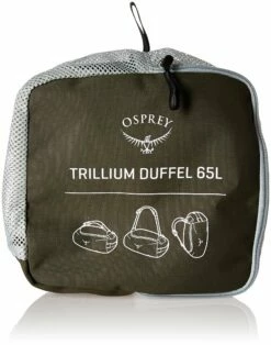 Osprey Packs Trillium 65 Duffel Bag, Truffle Green, One Size -LUGGAGE FACTORY Sales 91ca5sf9n3L